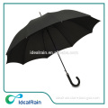 23inch straight windproof black custom men fashion umbrella